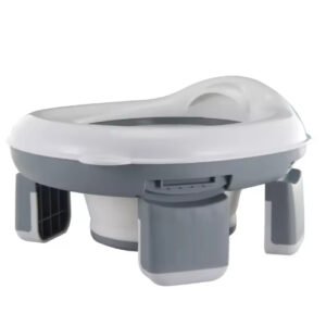 Pot de Voyage 3-en-1 pour Bébé – Siège Réducteur, Pot Portable et Adaptateur WC